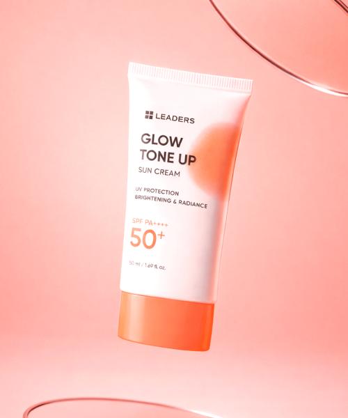 Leaders Glow Tone-Up Hybrid Sunscreen 50ml