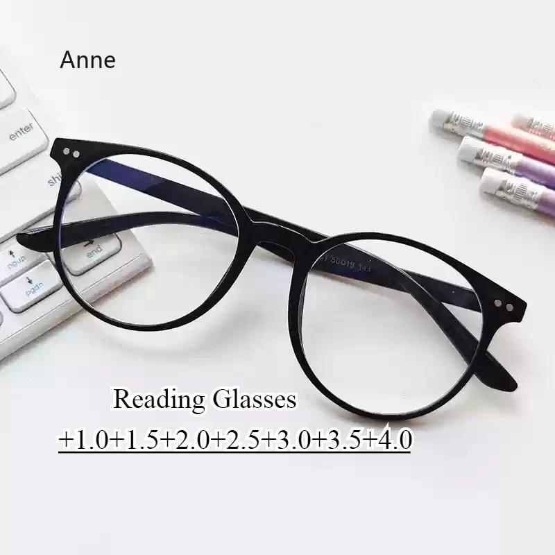 Fashion Reading Glasses Anti-Blue Light Women Men Computer Presbyopia Hyperopia Reading Eyeglasses+1.0 To 4.0 Reading Eyewear