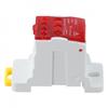 Essential Wiring Accessory Red Power Distribution Junction Box for DIN Rails