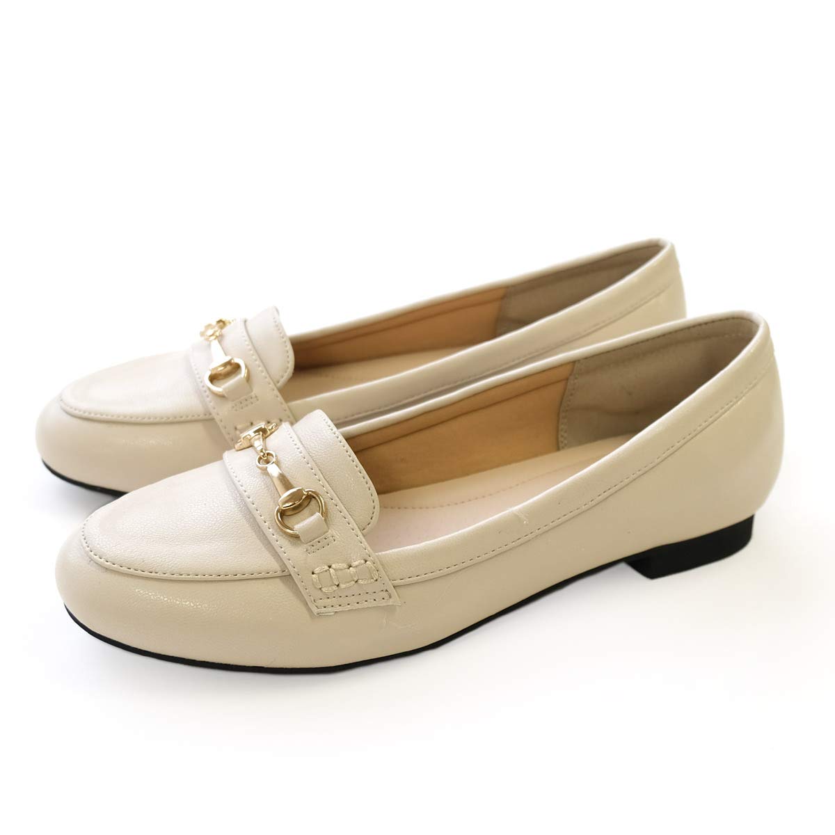 

Женские лоферы/туфли-лодочки AmiAmi с декоративными элементами, простые, базовые формальные туфли, CX2405B, размеры 22.5-25.0 (Размер 24.0, Слоновая кость (Гладкий; плавный))