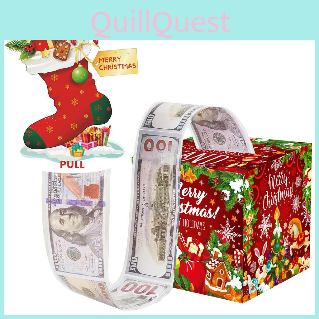 Christmas Gift Festivity Box With Red Socks For Seasonal Celebration And Gift