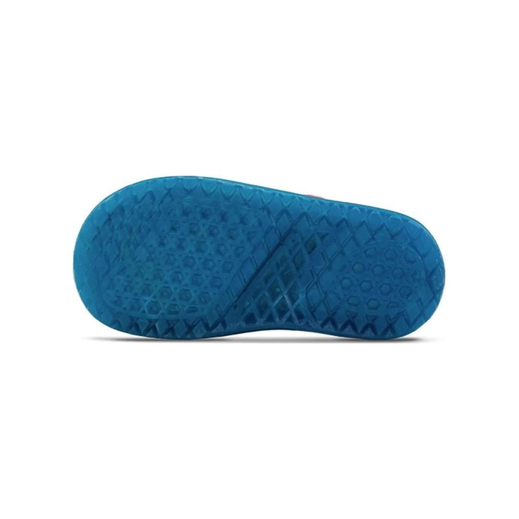 Vans Classics Velcro Breathable Durable Non-Slip Low-Top Casual Skate Shoes Baby Sneaker White Blue Red VN0A5HZ1WTM