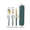 Portable Korean Stainless Steel Cutlery Set