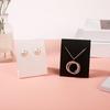 20pcs/lot Foldable Stud Earring Display Cards Cardboard Holders Earrings Organizers Hang Tag For Diy Making Jewelry Packaging