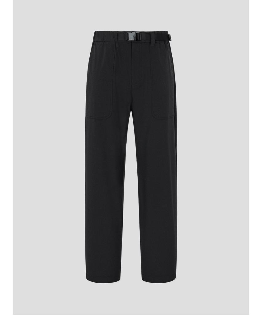 Binpolmen [Beanpoleknap] Nylon Fatigue Pants Black (Bc5321N015)