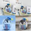 Adorabile Peluche Pinguino Regalo Motivazionale per la Laurea per Studenti Peluche Corto da 8 cm