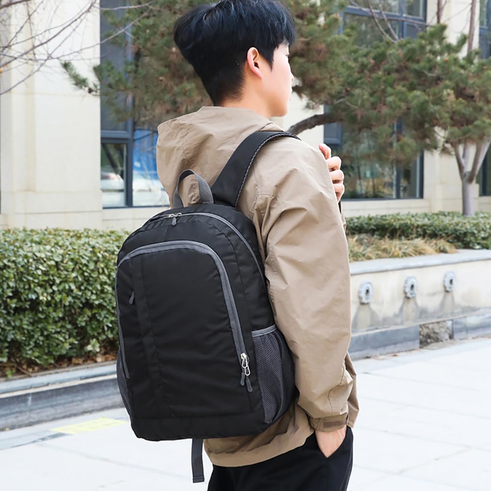 [Samcos] Foldable Backpack, Lightweight, Waterproof, 20L Large Capacity, Ideal for Business Trips, Hiking, Travel, Sports, Shopping, School, and