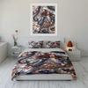 Pirate Design Bedding Set with Octopus Theme Bedding set (1 duvet cover, 2 pillowcases, duvet not included)