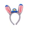 Judy Hopps Rabbit Ears Headband - Cute Cartoon Performance Hair Accessory for Amusement Park and Fun Photos.