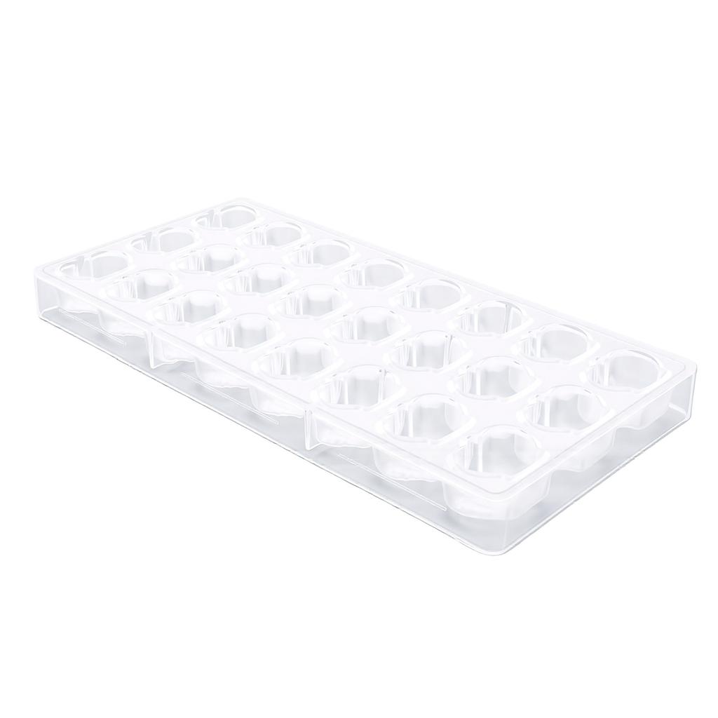 Food Grade Chocolate Mold Multi Purpose Baking Tray for Ice Cubes Jelly Pudding Candy Soap Candle Making Easy Release