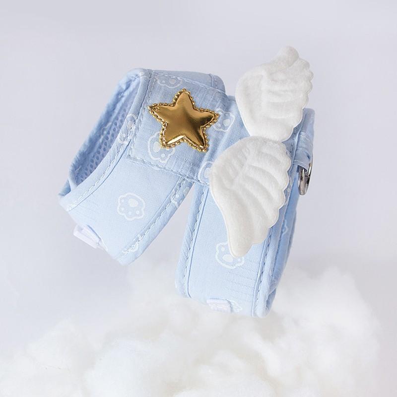 Cat Traction Rope Cat Rope Vest Type Summer Out Dog Cat Traction Anti-break Free Cat Chain Supplies