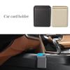 Car Auto Seat Crevice Plastic Storage Box Card Phone Holder Organizer Reserved Design For Pocket Accessories