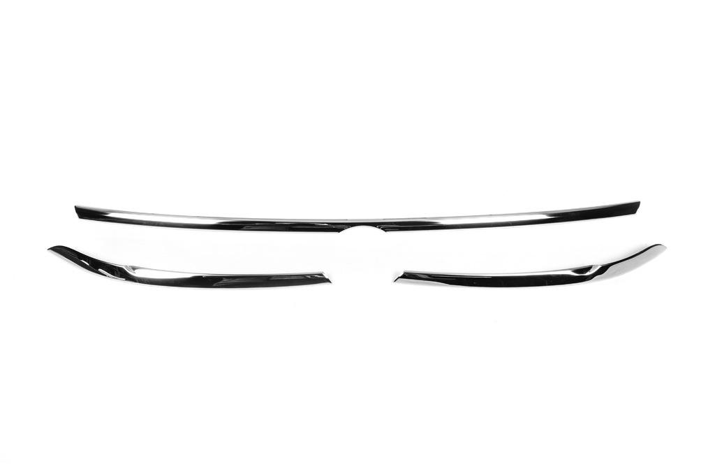 Zierleisten für Kühlergrill und Scheinwerfer 2016-2020 (3 Stück, rostfrei) für Volkswagen Tiguan