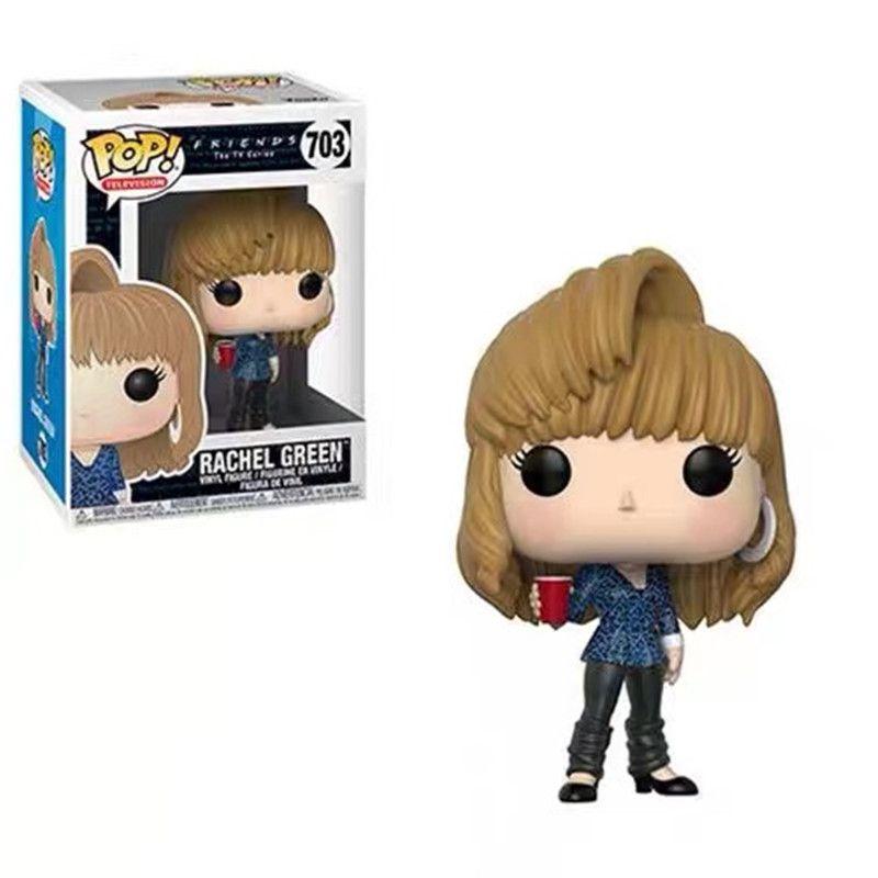 Friends Funko Pop Rachel Ross Monica Chandler Joey Phoebe Action Figure Model For Collectors And Fans Rachel