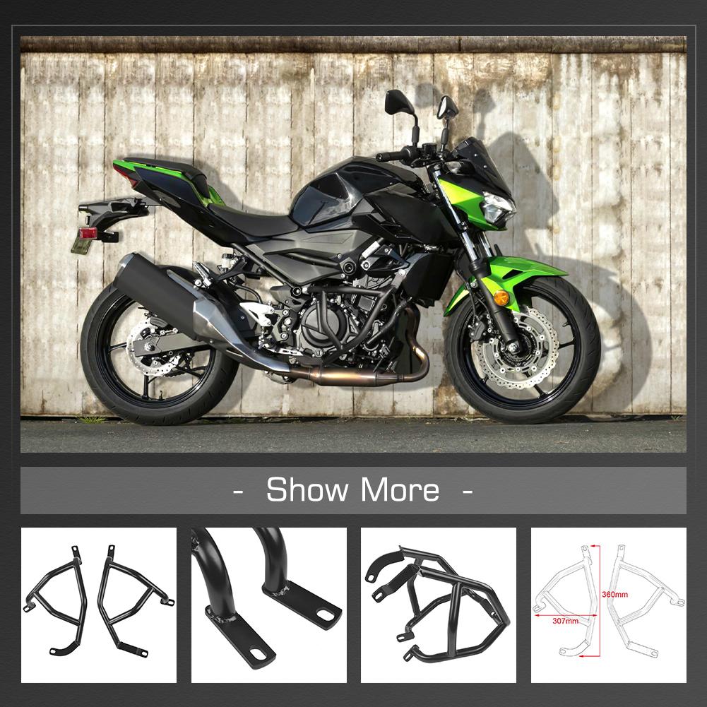 Motorcycle Bumper Frame Protection Highway Engine Guard Crash Bar For Kawasaki Z500 SE ABS 2025 Z400 Z250 2018-2024