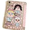 Pink leopard print crying baby iPad tablet A16 protective case 10/9/8 generation pro 11inch air6/7 protective cover cute