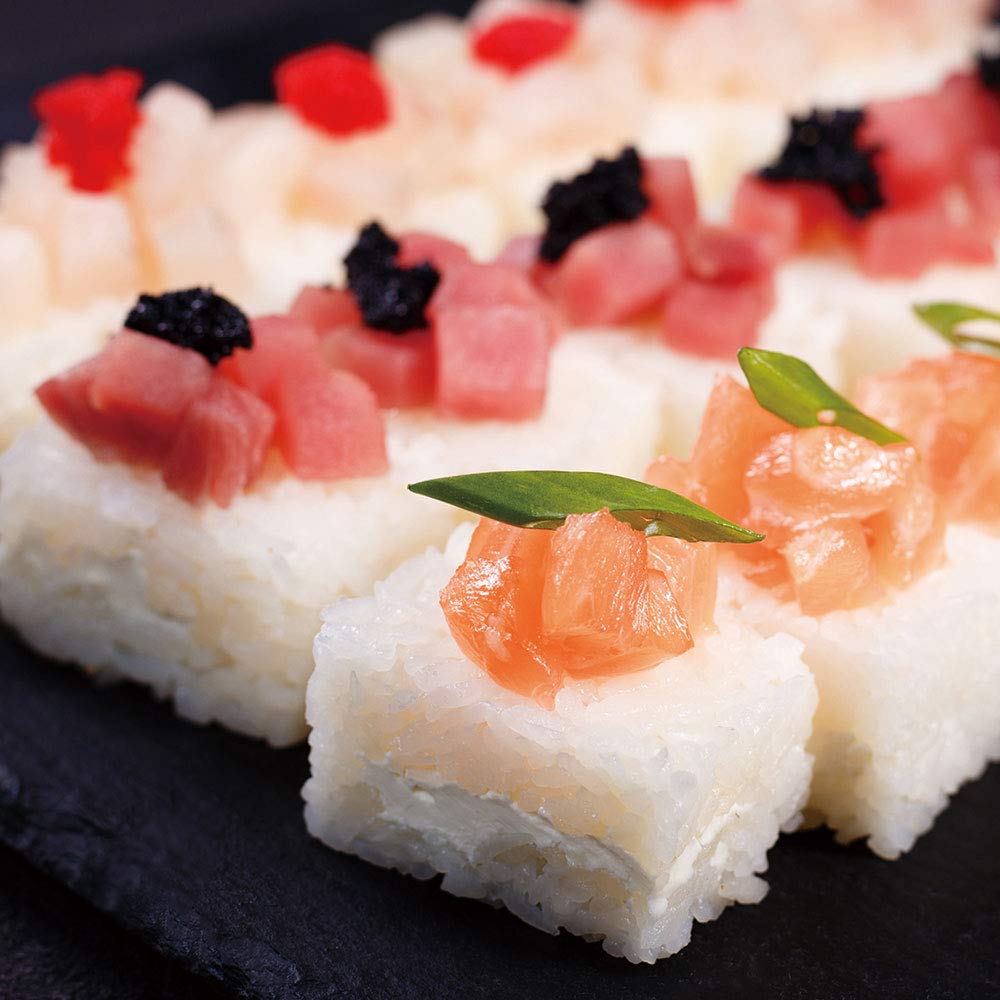 Yamako Hinoki Sushi Made In 792467 Press, Large, 5-Cut, Japan,