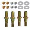 High Precisions Vehicle Door Hinge Repair Kit With Lock Nuts Flat Washers For Select Models Hinge Pin and Bushing Repair