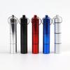 New Premuim Hot Portable Travel  Aluminum Waterproof 3 Grids Pill Box Case Storage Organizer Container for Medicine Vitamin Oils