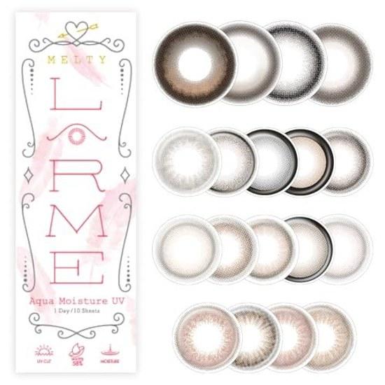 Color Lenses LARME MELTY SERIES (1 Box 10 Pieces) Prescription 0.00 Star Filter