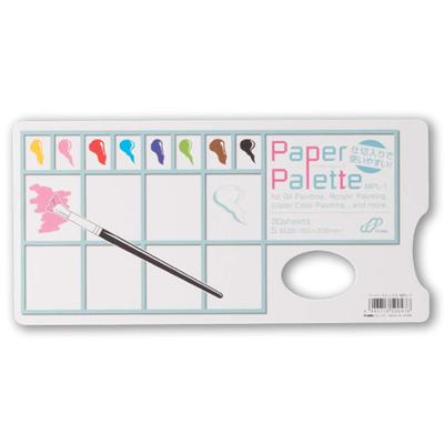Muse Watercolor Palette Paper Palette S 30 Sheets White MPL-1
