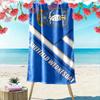 Large Beach Towel with Sheffield Wednesday Badge, Quick Dry Microfiber, Soft Absorbent, for Beach Pool Soccer Fan Gift