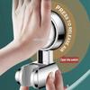 Universal Shower Head Holder Adjustable Strong Adhesive ABS Shower Brackets Suction Cup Wall Mount Waterproof Shower Base