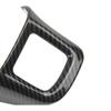 Steering Wheel Carbon Fiber Moulding Chrome Cover Trims Kit for 2010 2011 2012 2013 2014 Dodge Challenger Charger Dart Durango and Journey