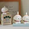 White Dog-Shaped Scented Candle Cute Pet-Themed Aromatherapy Wax Home Decor Gift Puppy Design Fragrance Candle