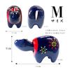 in Rare Akabeko Amulet for Warding Off Lucky Protection Against Auspicious Handmade Folk Regional Manufactured in Fukushima Prefecture 14cm Fireworks