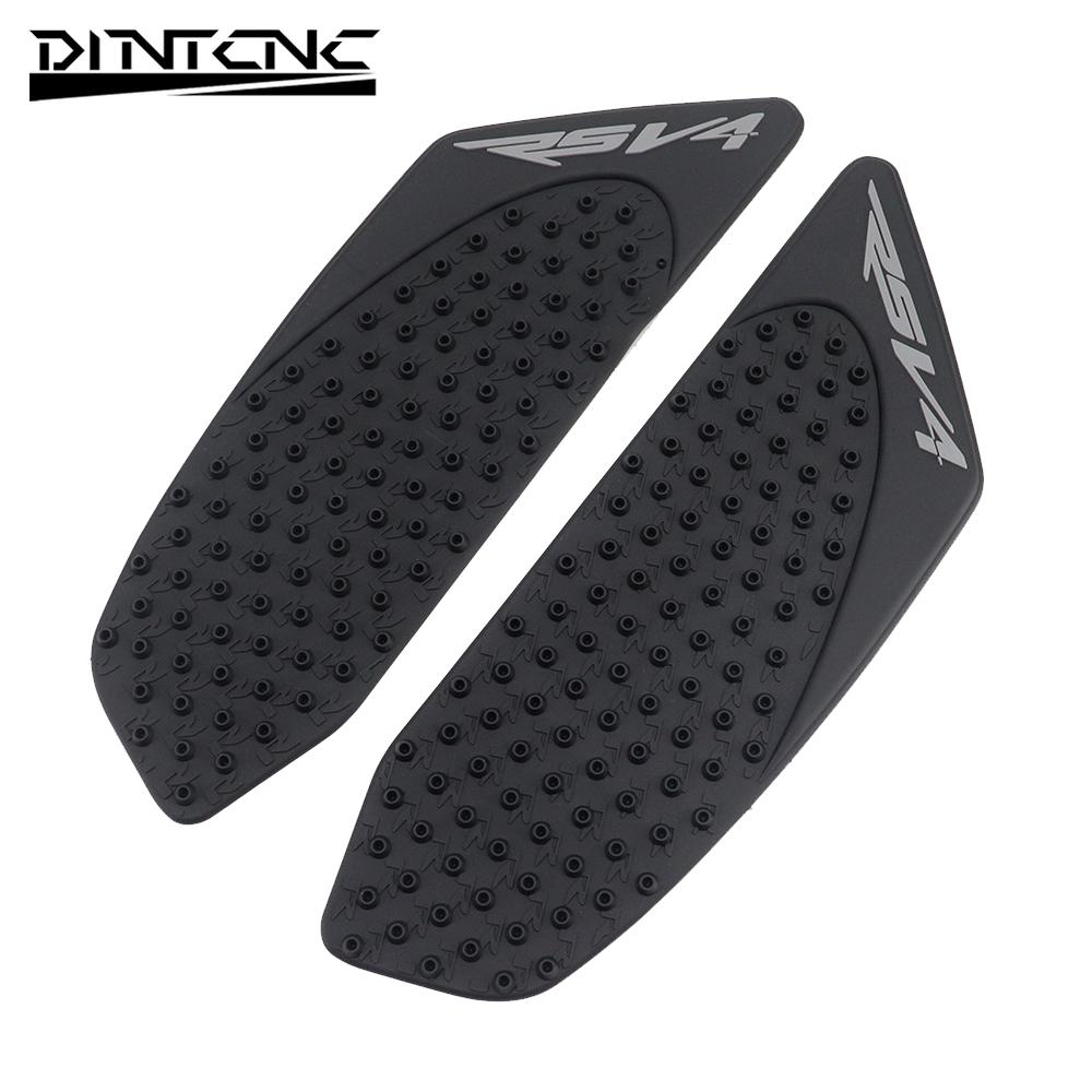 For Aprilia RSV4 1000 RR RSV 4 Anti-Slip Stickers Fuel Tank Cover Side Paint Protection Decorative Rubber Motorcycle Accessories