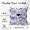 Fashion Design E-Etros Pillow Case Square Double‑Sided Print Cushion Case For Sofa Home Bedchamber Decor Gift