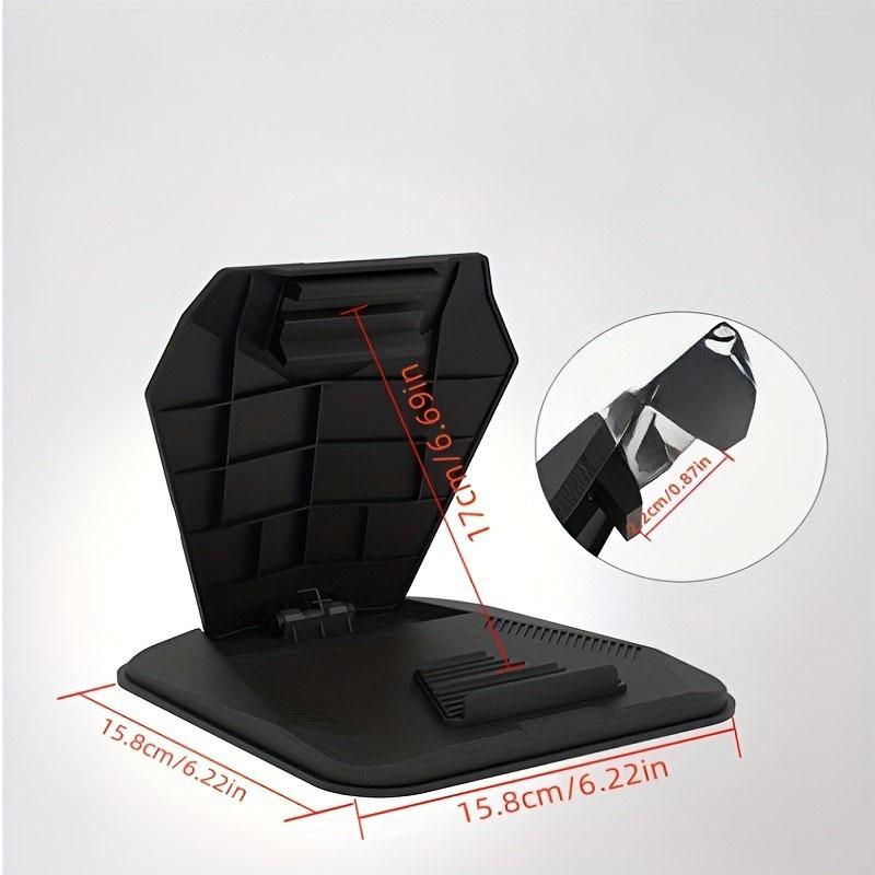 For Car Tablet Navigation Bracket Dashboard Horizontal Vertical Screen Universal Fixed Base Support Clip for Mobile Phones