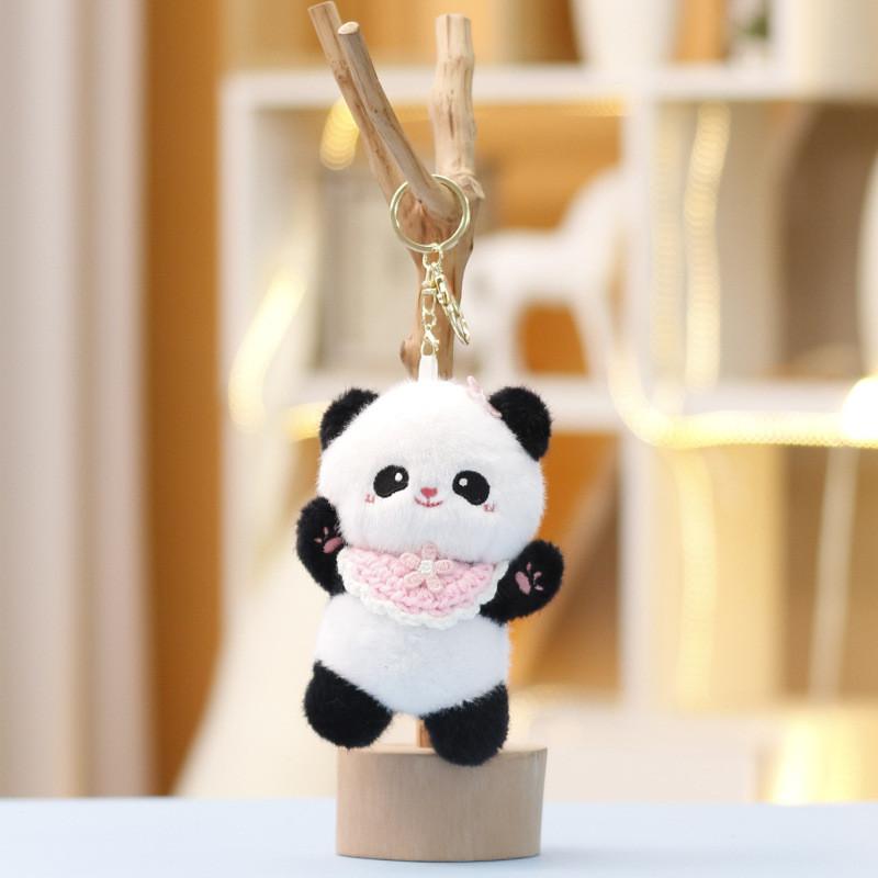 Plush Panda Toy With Soft Short Plush For Kids And Collectors