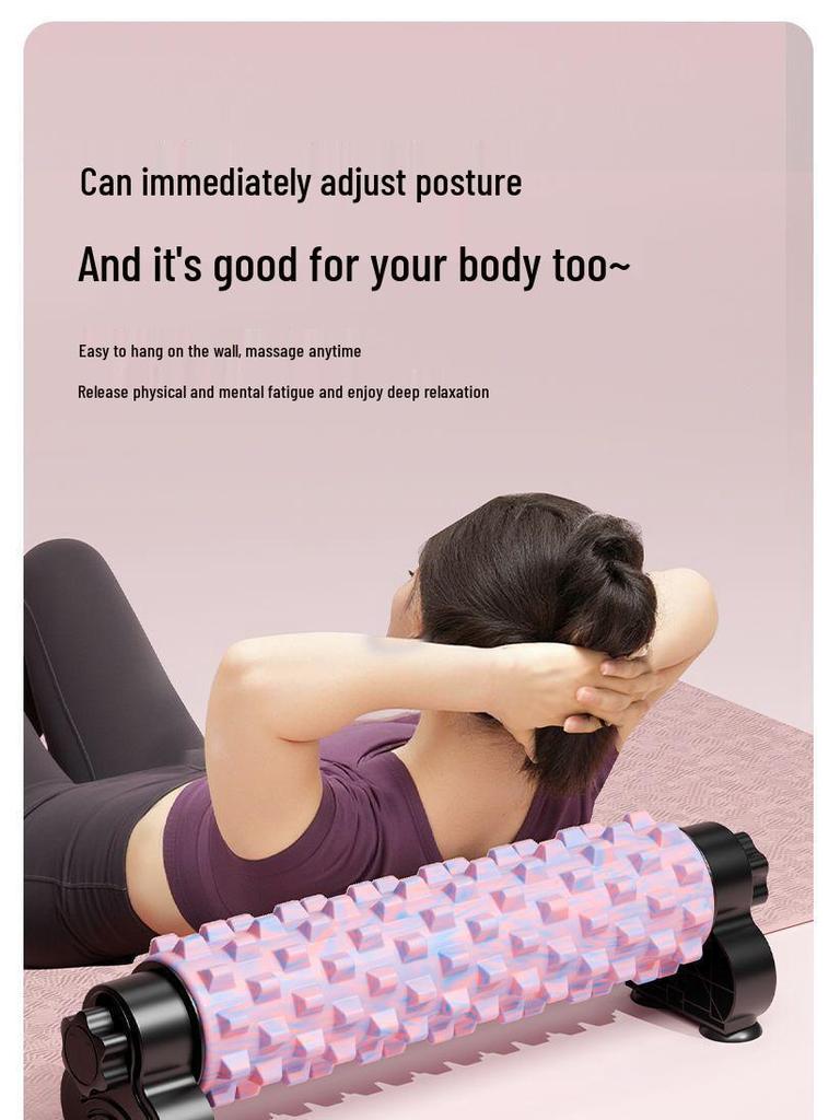 Detachable Suction Cup Foam Roller for Yoga & Fitness Massage