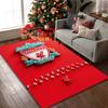 1 Stück Liverpool FC Teppich, Digital Bedruckte Heimstuhl Sofa Matte, Langlebiger Büroflächen Teppich, Schöne Festival Dekorationen
