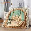 HD Muslim Islam Prayer Kneeling Poly Mats Mandala Soft Blankets,Keep Warm Throw Blanket for Picnic Beds Sofa Home Bedroom Gift