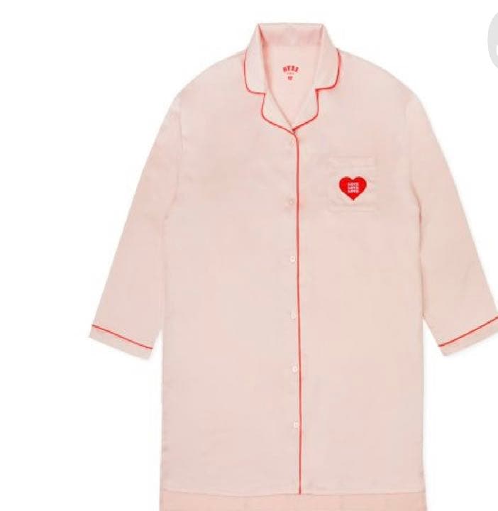 [USED] bt21 Party Night Pajama Dress, Pink