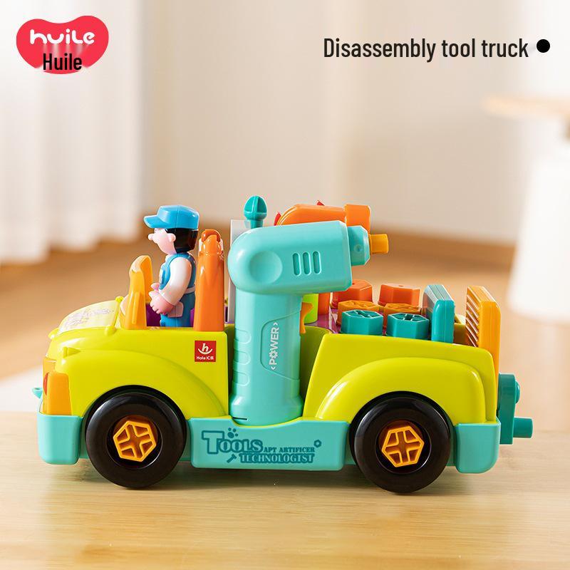 Electric Tools Police Car & Fire Truck Model - Educational Children s Toys