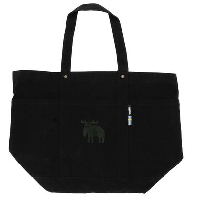 Moz Canvas Tote LL Black BK