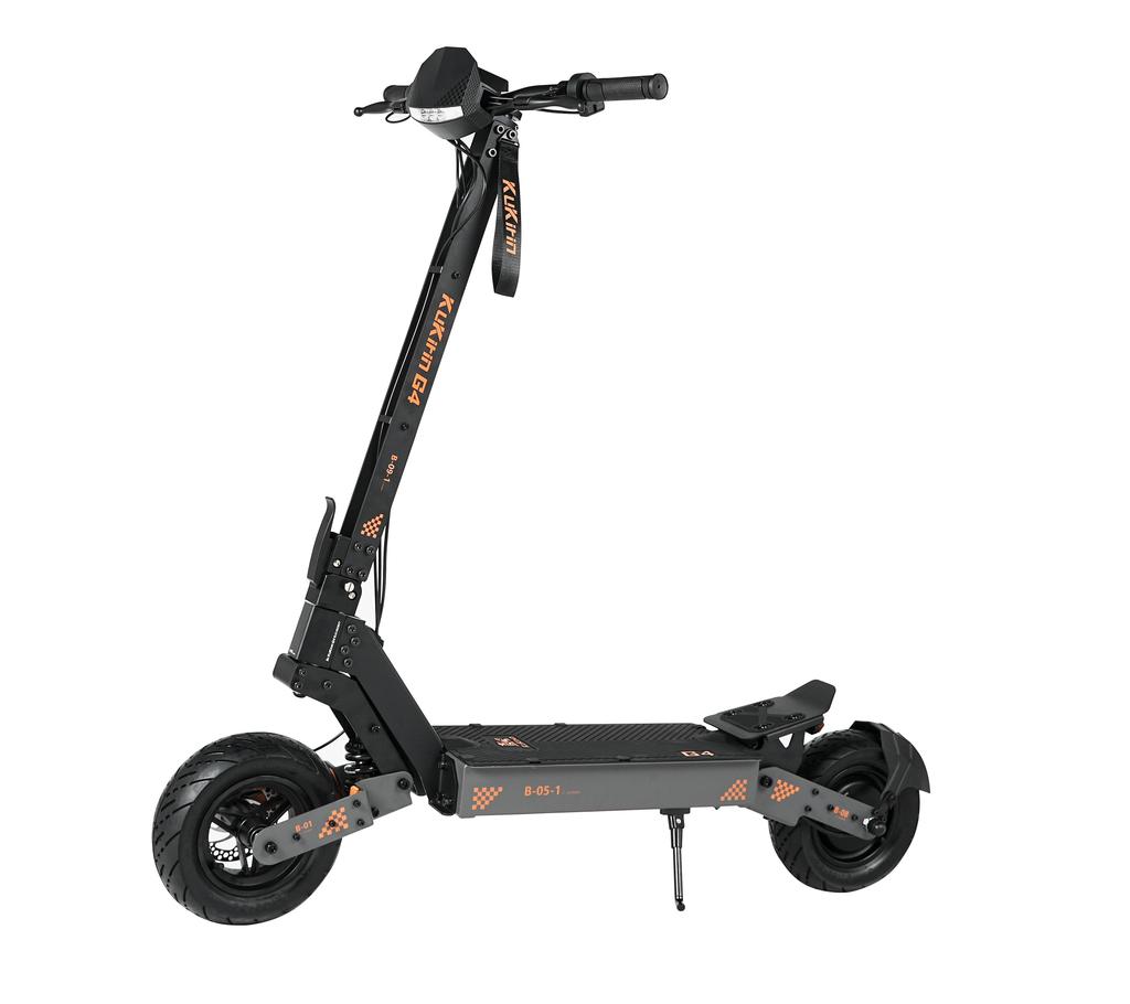 KuKirin G4 2000W Electric Scooter, 60V 20Ah Battery, 75km Range, 11" Off-Road Tires, Hydraulic Brakes, Foldable Design