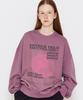 MATCHGLOBE Another Peach Sweatshirt (Deep Pink)