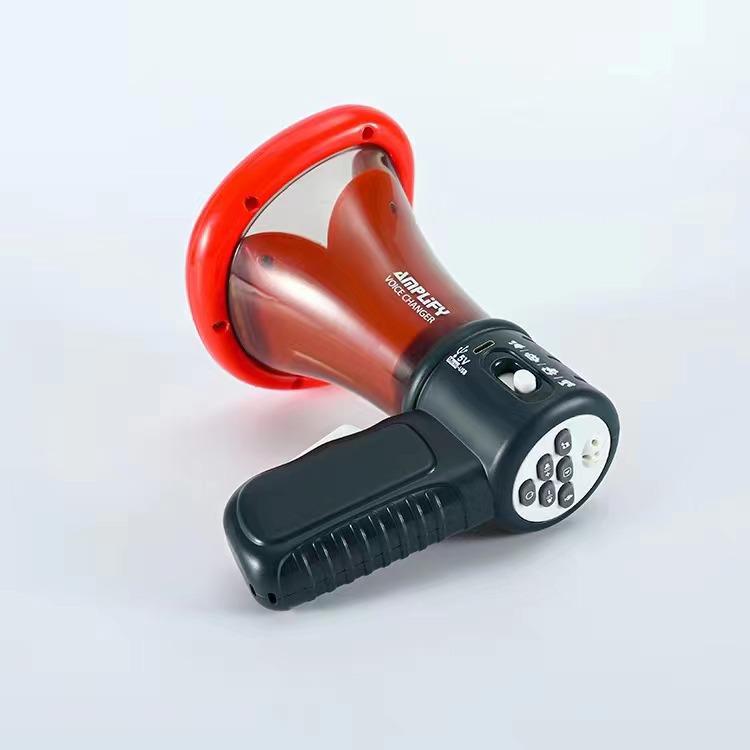 USB Charging Children's Megaphone Voice Changer Toy with Recording Feature