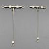 High Strength Fishing Swivels and Snap Swivels, Heavy Duty Balls Bearing Swivels with Welded Rings for Saltwater Fishing