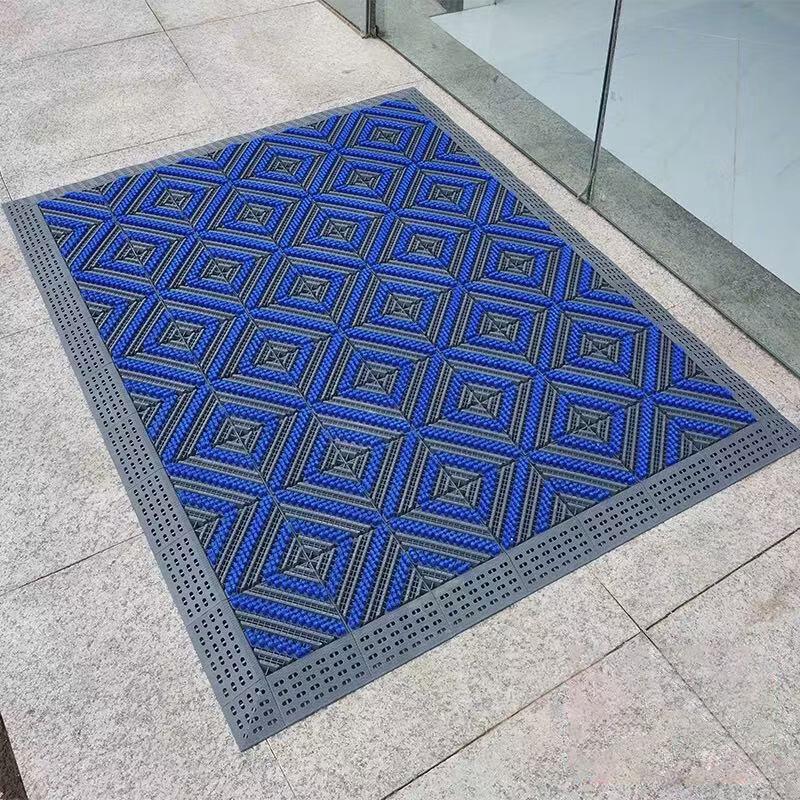 GooN Outdoor Anti-Slip 3-Brush Entrance Mat 60x90cm
