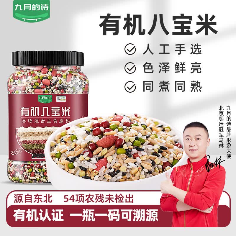 Nine-September Organic Mixed Grains & Porridge Mixes