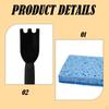 Grill Cleaning Sponge Scrap Set Tool Household Multipurpose Accessories Scrub Pad for