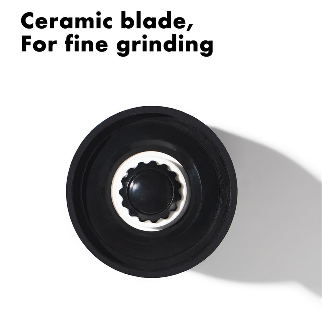 2025+ External Adjustable Pepper Grinder, Comfortable Pepper Grinder Manual for Pepper, Salt and Other Spices