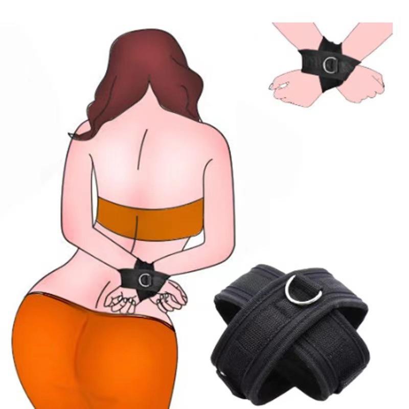 Bdsm Adult Couples Erotic Restraints Slave Wrists & Ankle Cuffs No Vibrator Sex Toys For Women Handcuffs  Bondage Set Sex Shop18