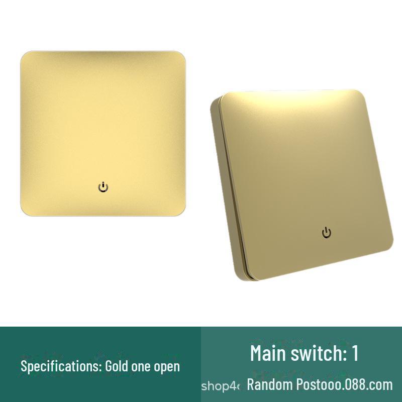 "Panou Comutator Basculant Wireless RF cu Control Dual cu Instalare Fără Lipire"